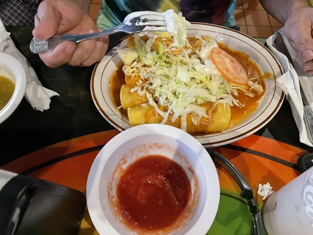 Enchiladas Rojas